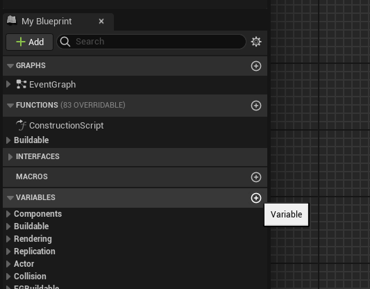 Creating the variable