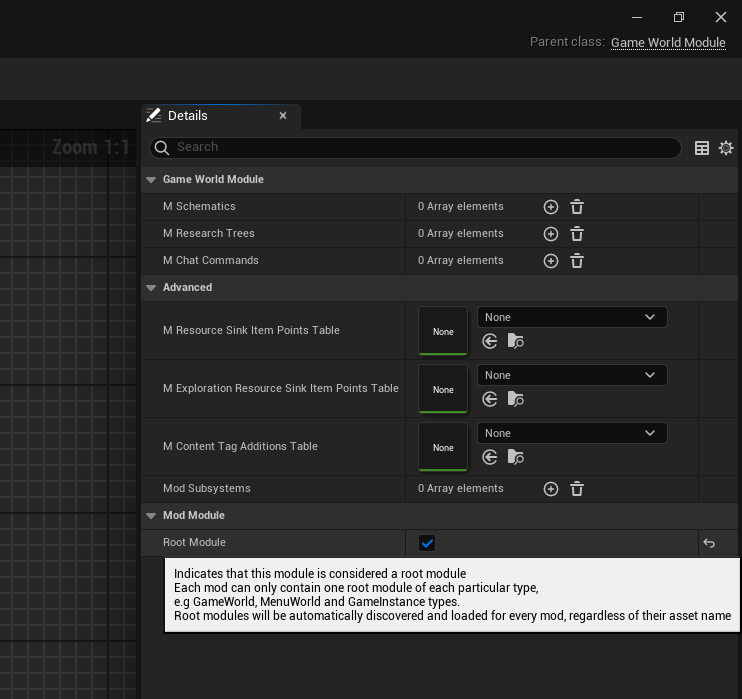 Make Root Module