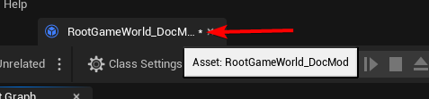 Asset Tab