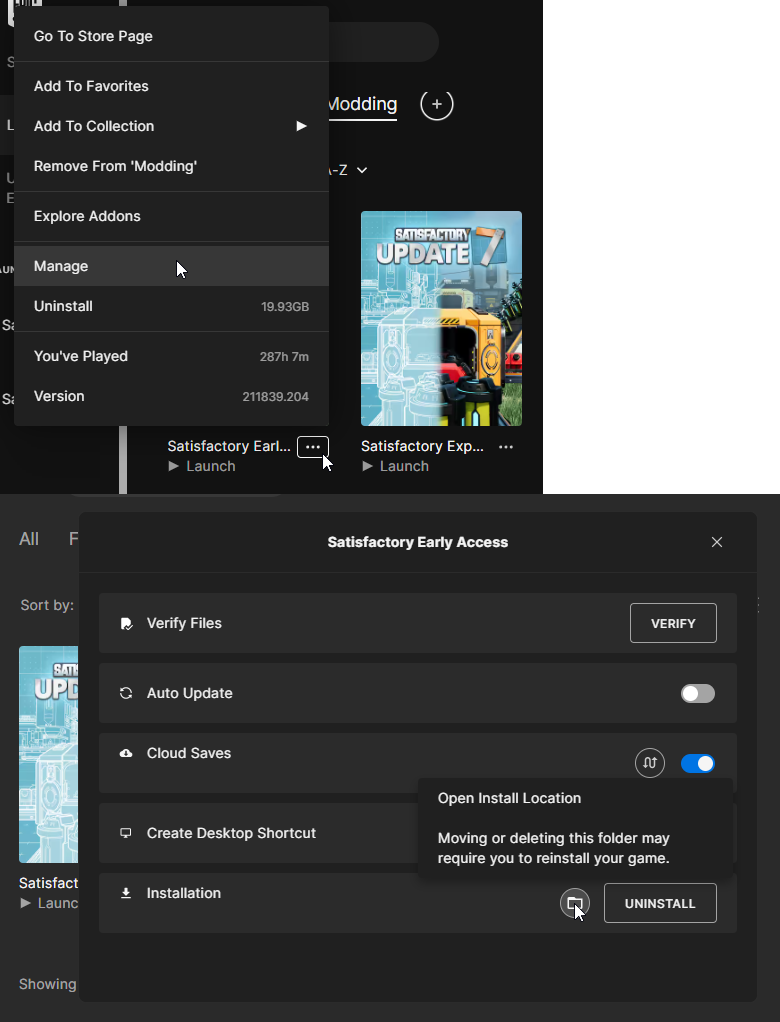 Browse Local Files on Epic