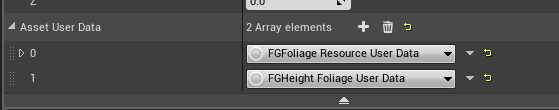 Static Mesh Asset User Data Field