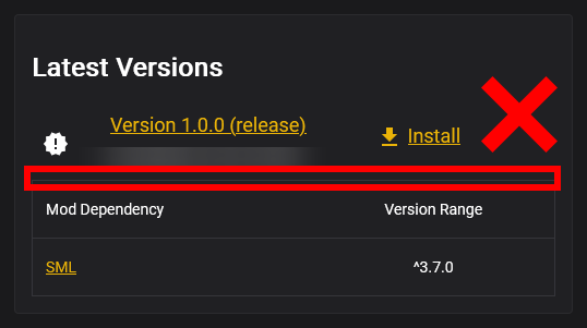 No Support Example