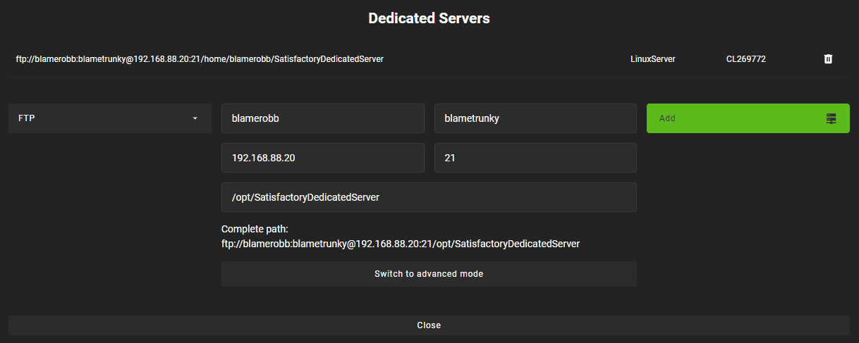 Satisfactory Mod Manager Example