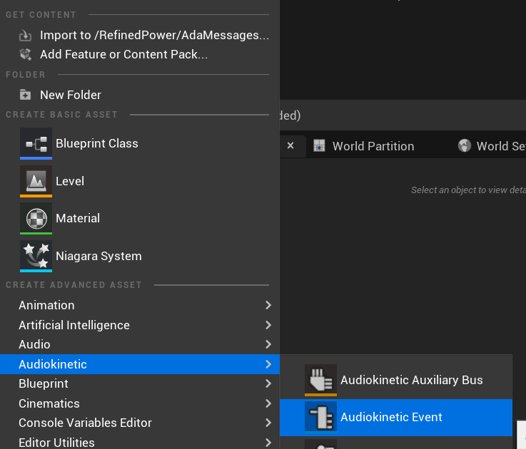 Wwise_UEAkEvent_Create